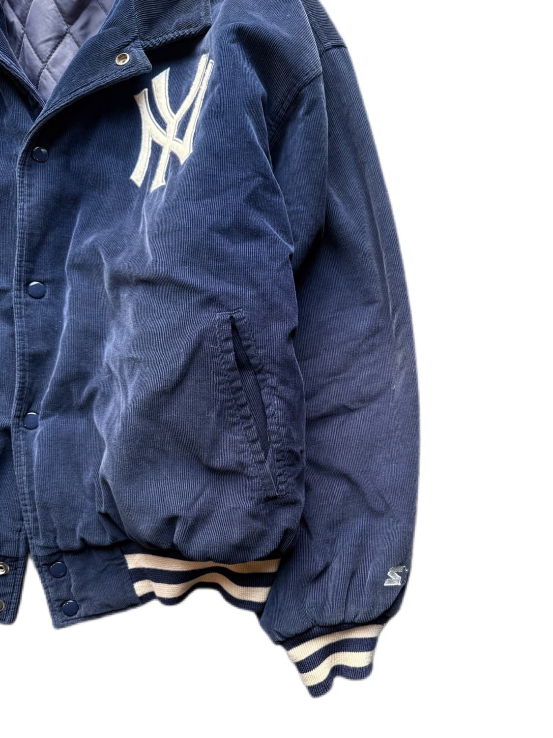 90s 뉴욕 양키즈 코듀로이 자켓 L(XL) 상품이미지8