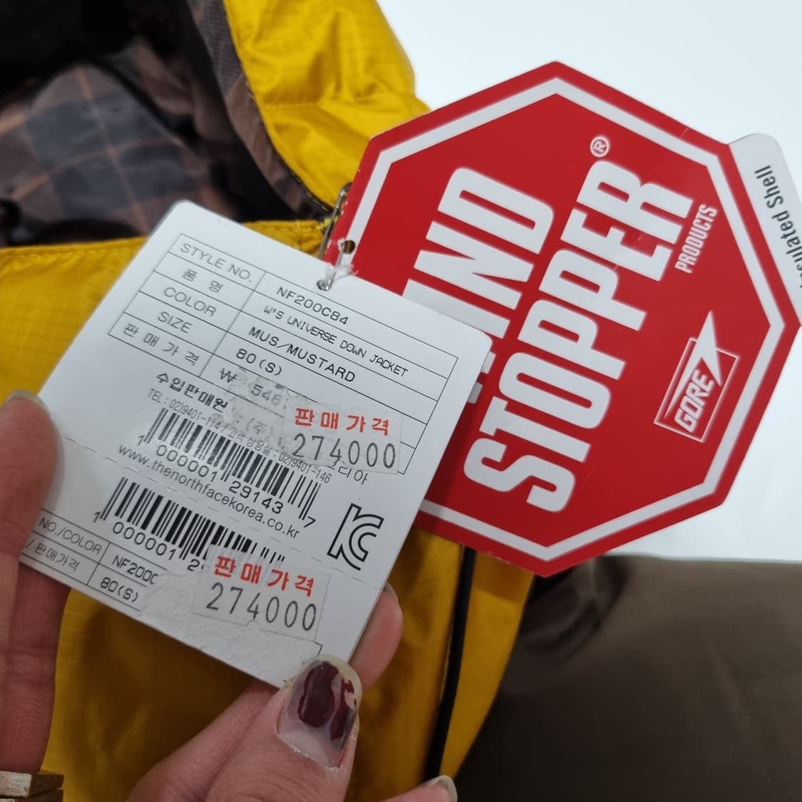 [새상품] 노스페이스 패딩  상품이미지6