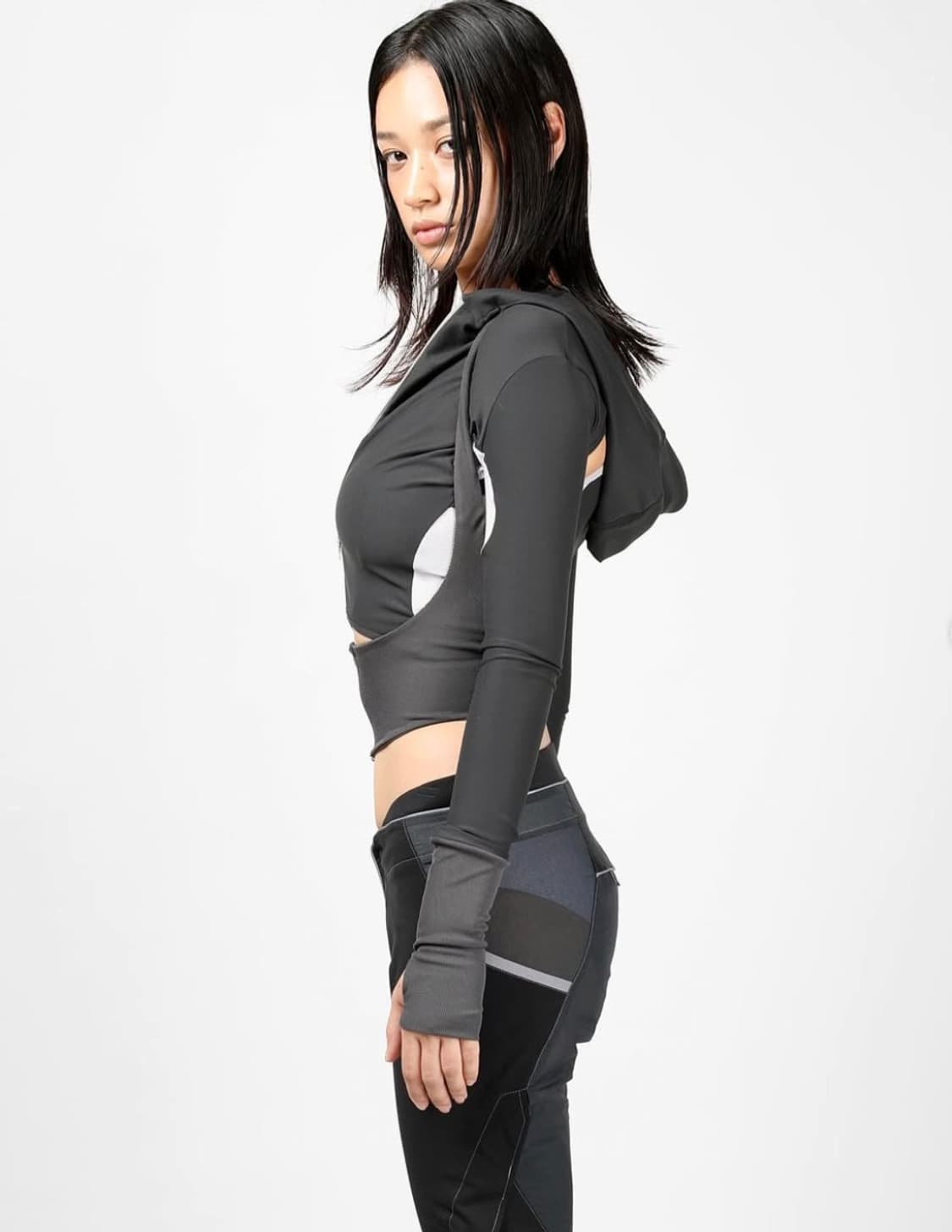 혜인서 Hyeinseo 레이어드 크롭탑 3사이즈 상품이미지4