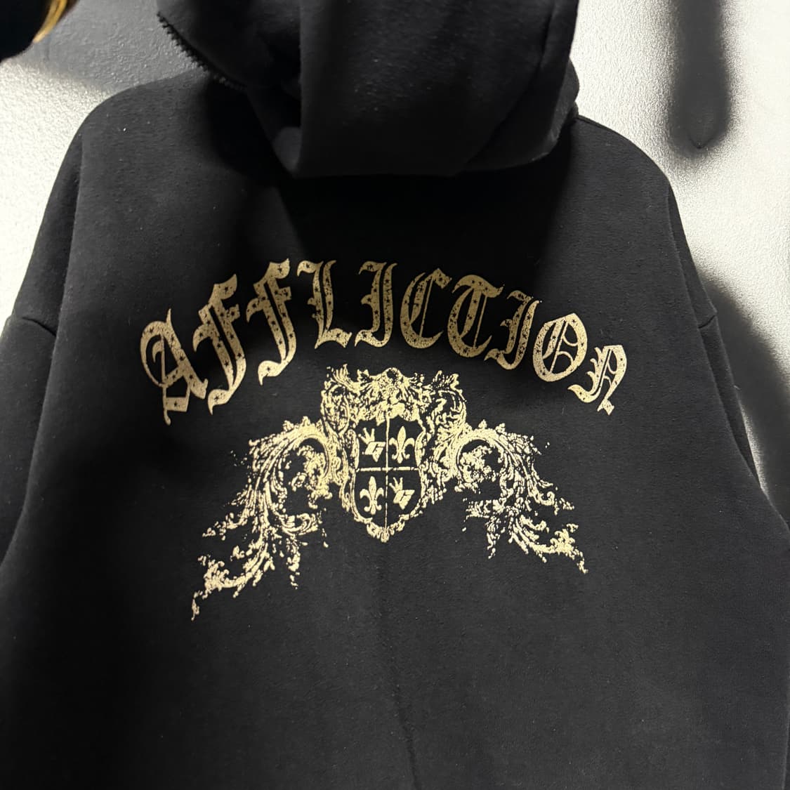 Affliction 어플릭션 펑크 풀 프린팅 풀 집업 후디 상품이미지6