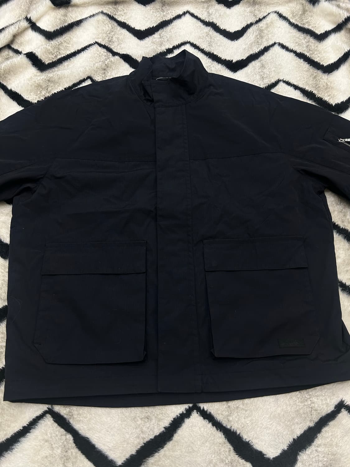 [XL]뉴발란스 유니 코듀라 쉘 파카/블랙 상품이미지4