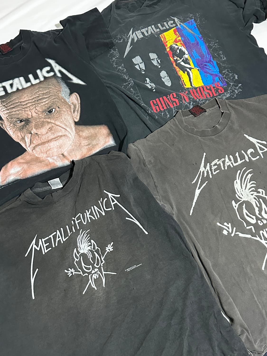 1991 og Metallica eu Tour Band tee,메탈리카 상품이미지10
