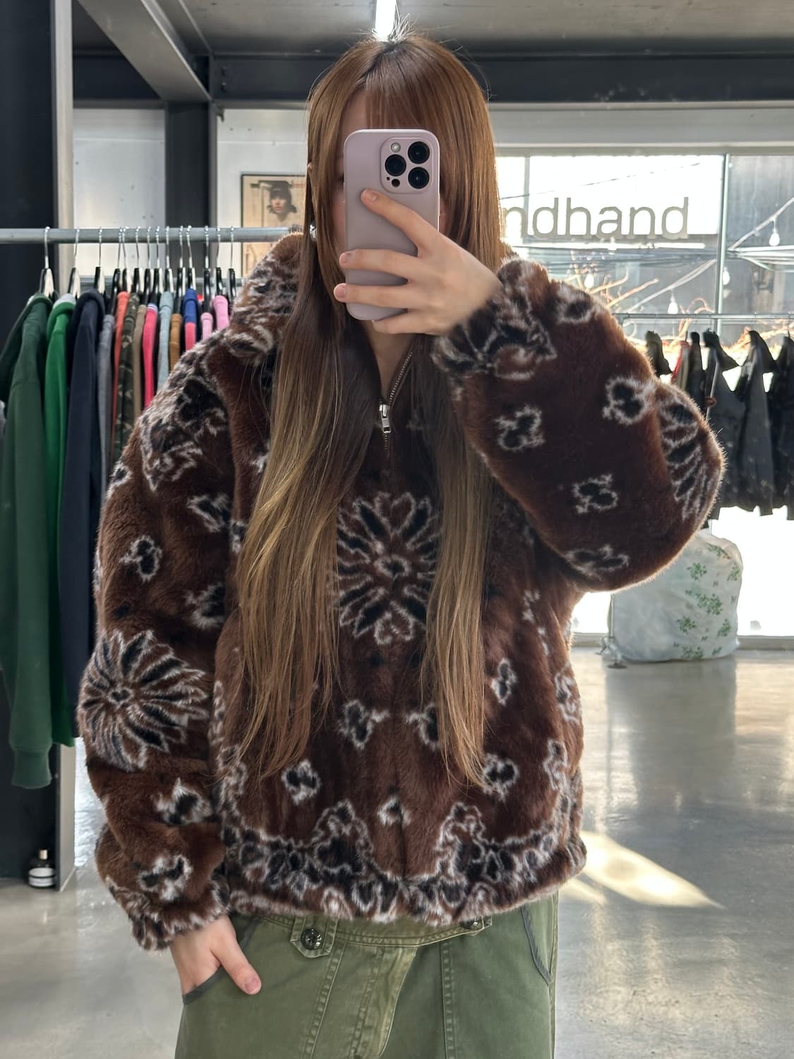 슈프림 21SS 반다나 포우폭스퍼 봄버 자켓 상품이미지5