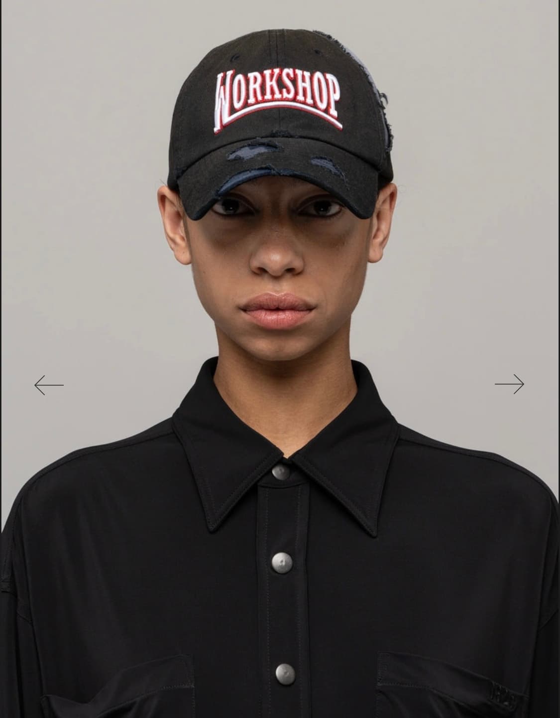 032c 빅터 디스트레드 캡 상품이미지4