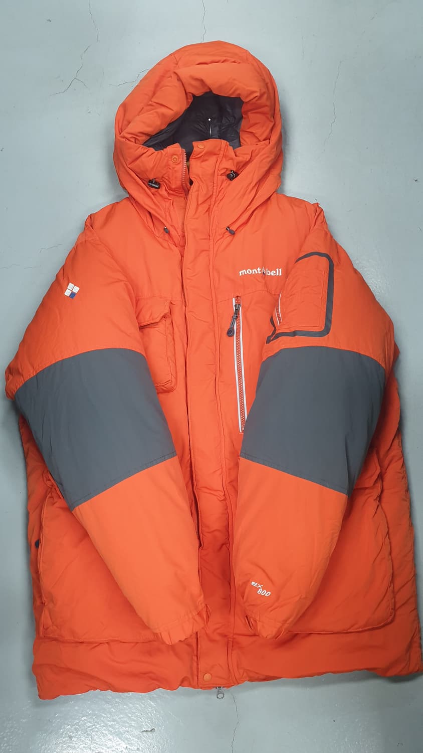 몽벨 오렌지 대장 패딩 XL 상품이미지1