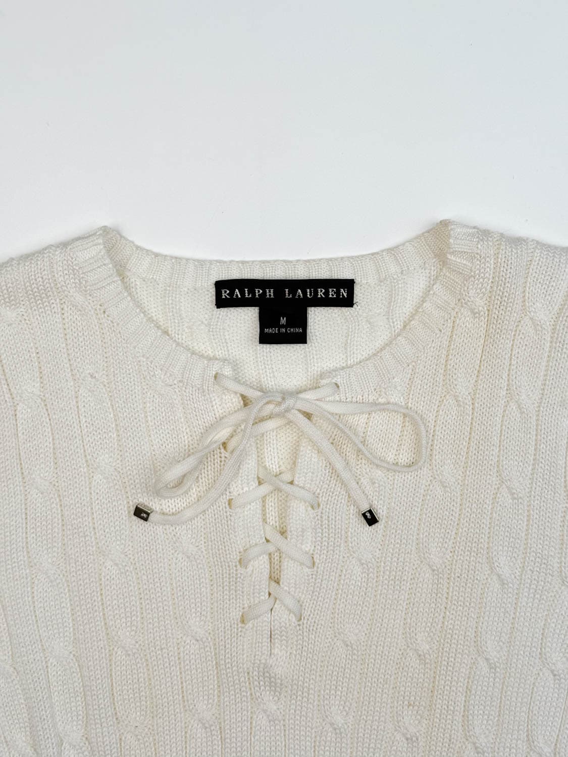 RALPH LAUREN 아일렛 디테일 니트  상품이미지6