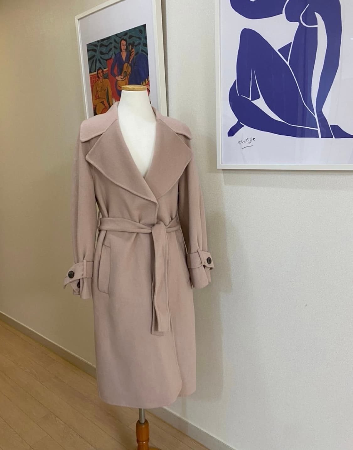 (정가60만원 거의새상품)EnC 폭스퍼 코트 거의새것 상품이미지7