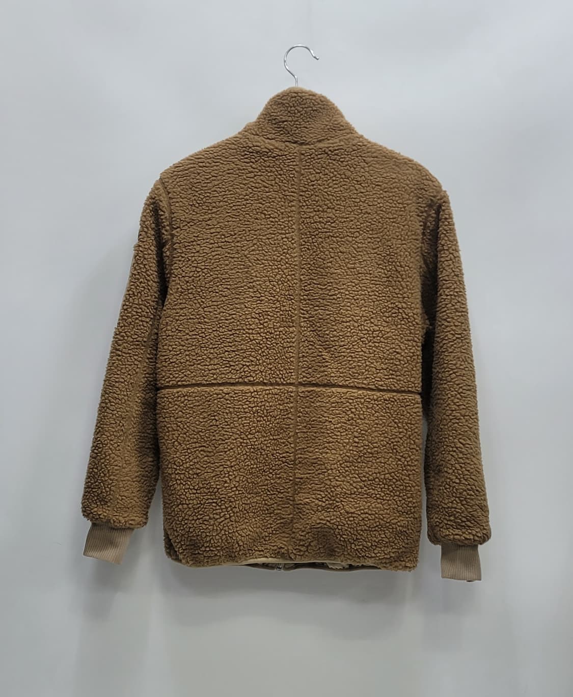 리복x커버낫 리버서블 플리스 점퍼 자켓 / 남 S 연브라운 상품이미지2
