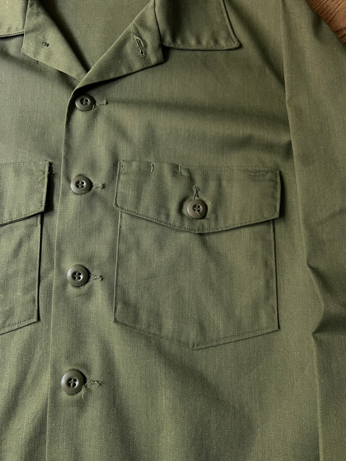 [L]70's 오리지널 U.S ARMY OG-507 셔츠 상품이미지3