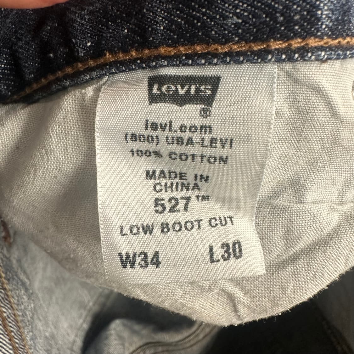 리바이스 527 부츠컷 데님진 상품이미지7