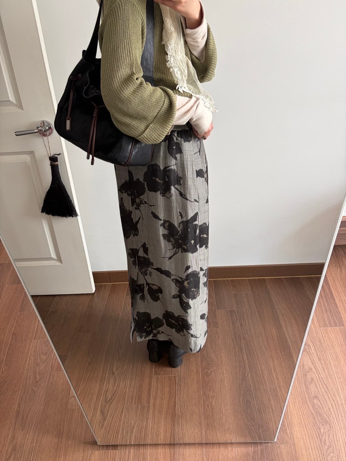 flower patterned skirt 상품이미지4