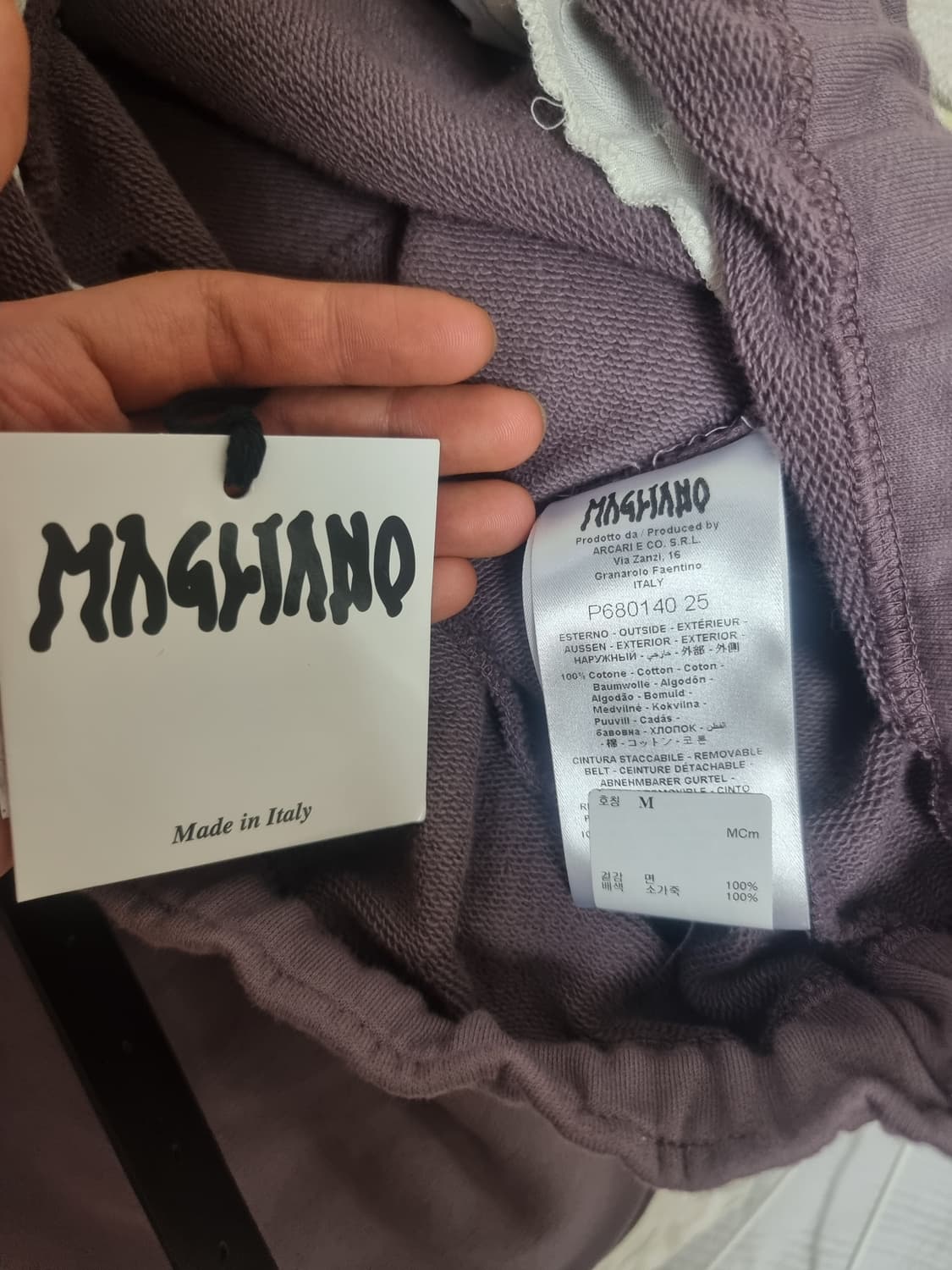 마리아노 프로빈시아 스포츠팬츠 M 새상품 상품이미지4