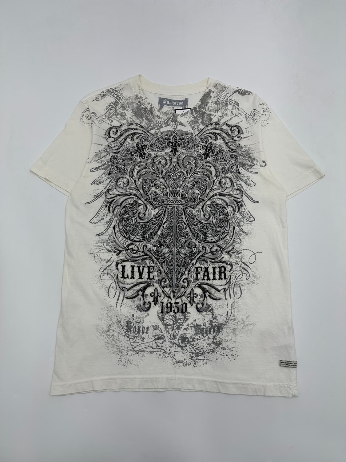 버커루 오리엔탈 프린팅 반팔티셔츠 상품이미지1