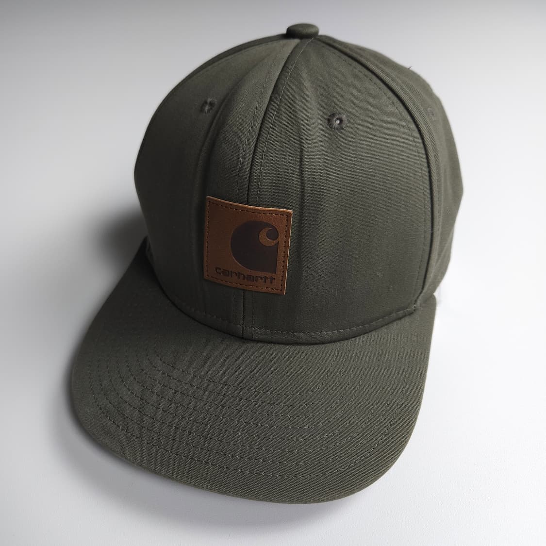 칼하트 X 스타터 로고 스타터 캡 올리브 (OS) 상품이미지1