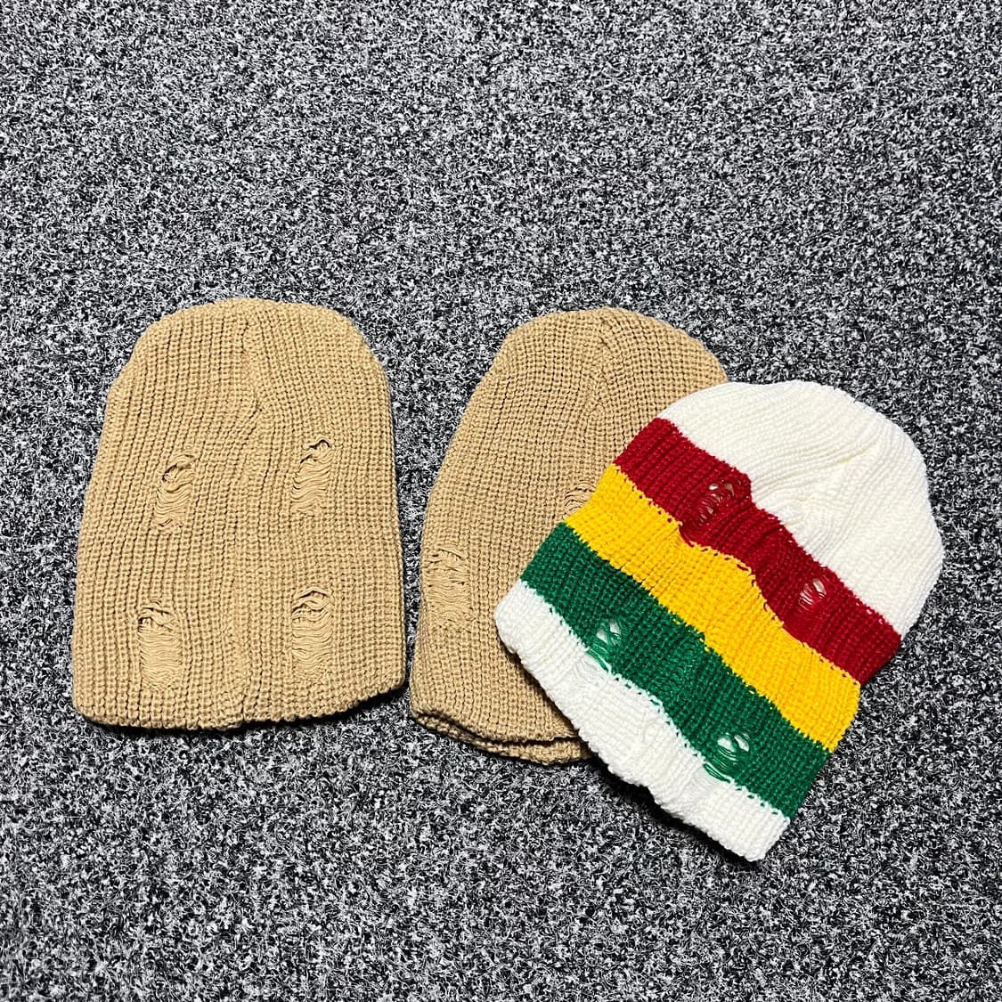 jpn 포시즌 데미지 비니  상품이미지1