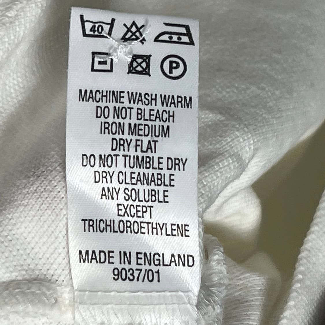 M 버버리 로고 자수 카라 티셔츠 상품이미지4