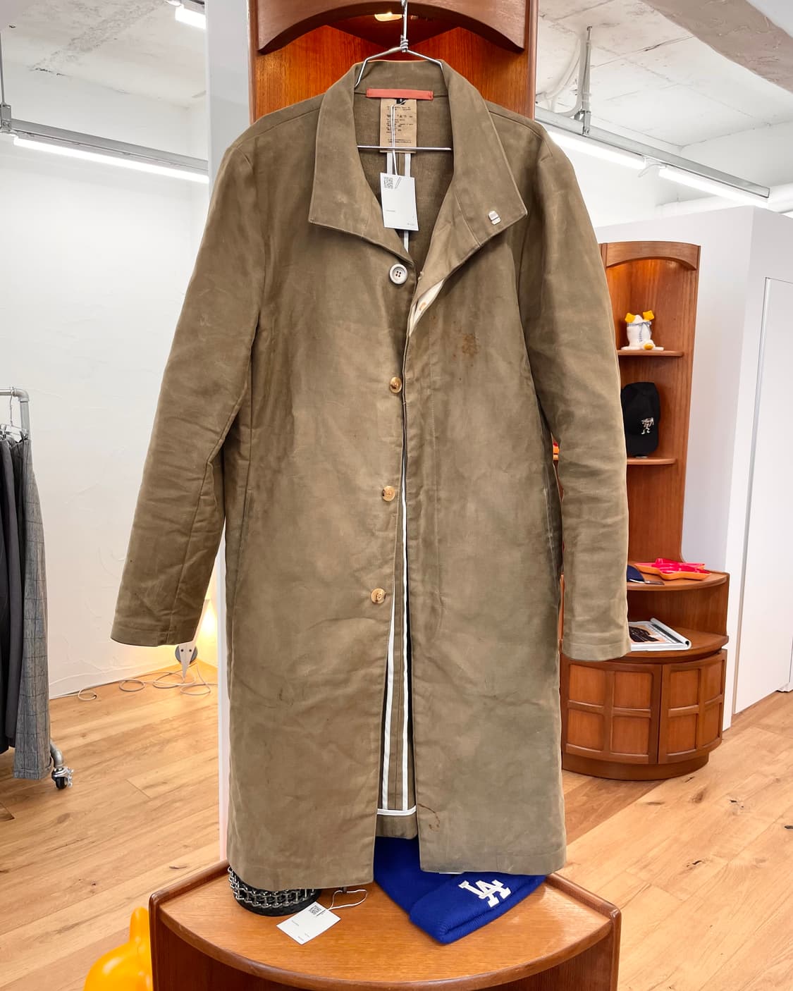 [S] 립반윙클 몰스킨 코트 상품이미지4