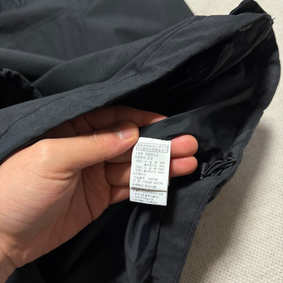 노스페이스 드라이벤트 바람막이 자켓 상품이미지4