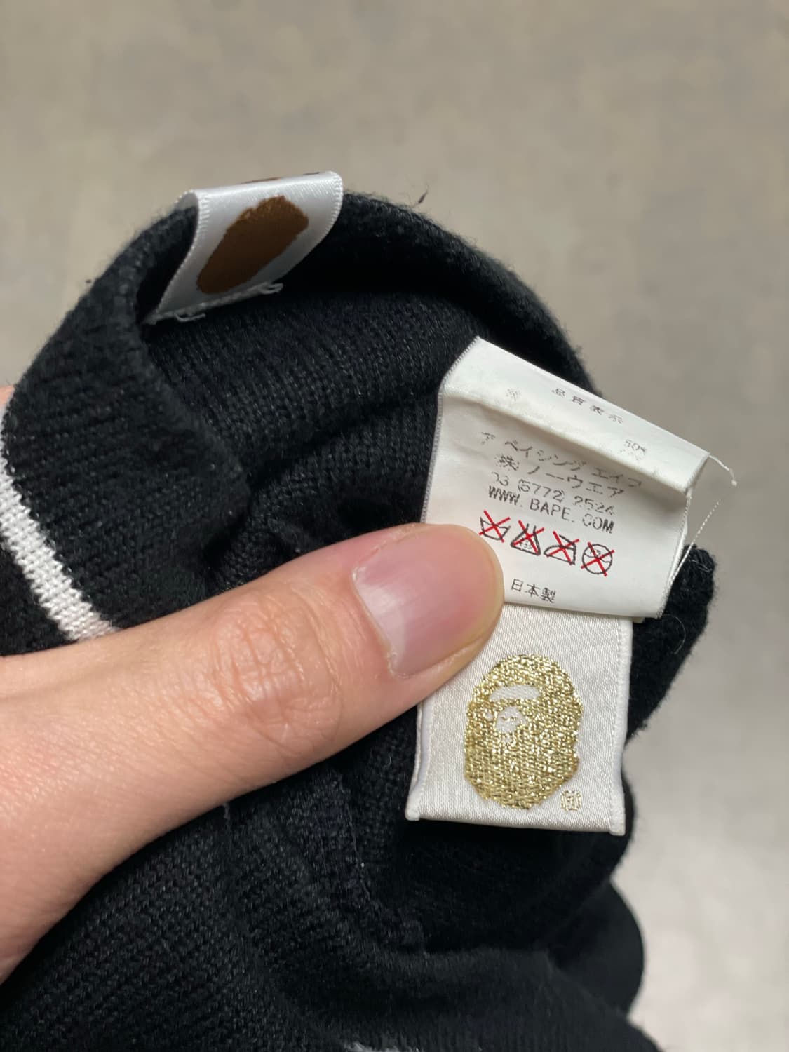 빈티지 베이프 비니 상품이미지4