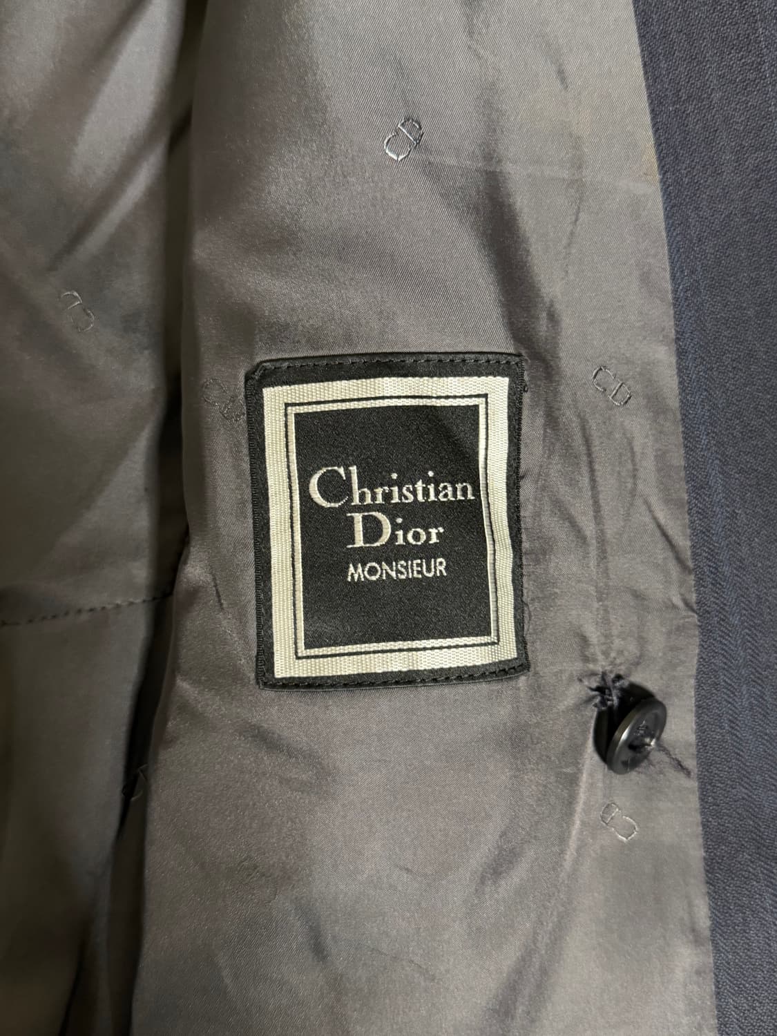 90s 디올 피크드라펠 더블 블레이저 상품이미지8