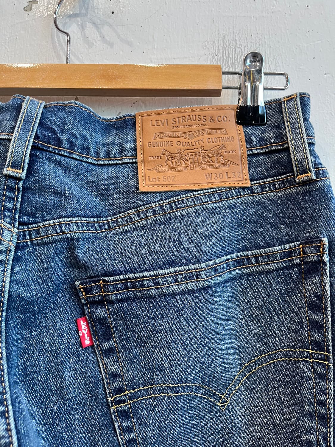 리바이스 502 프리미엄 빅E 데님팬츠 30 상품이미지4