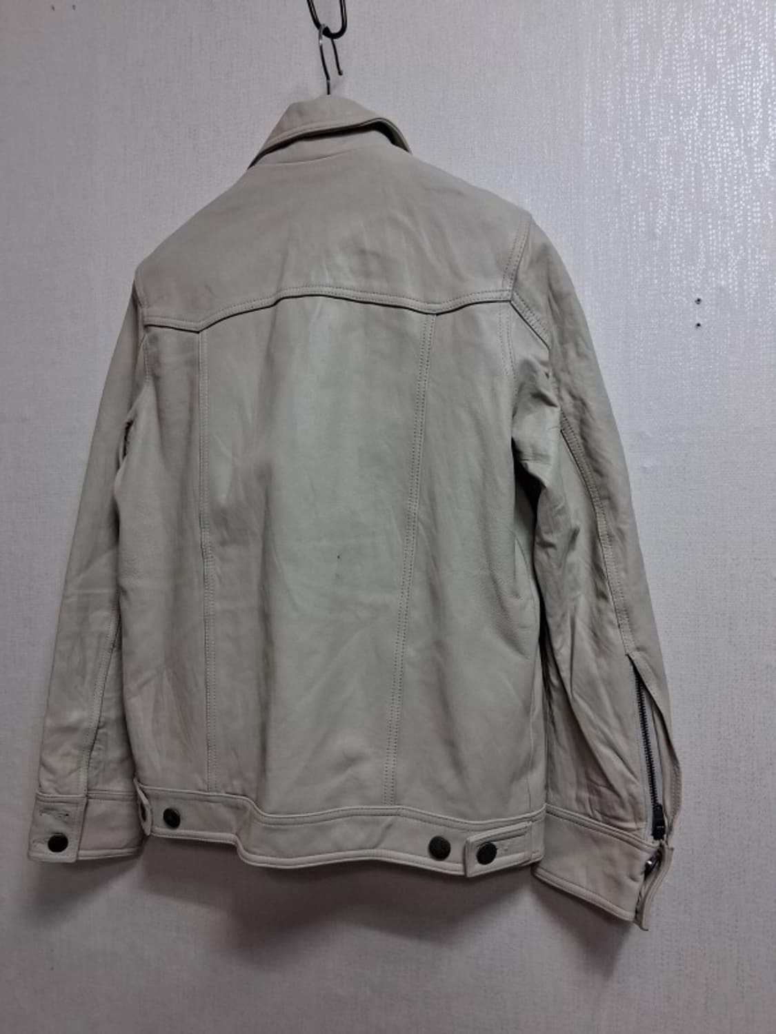 JACKROSE 잭로즈 가죽 라이더쟈켓 소가죽 남성S 상품이미지2