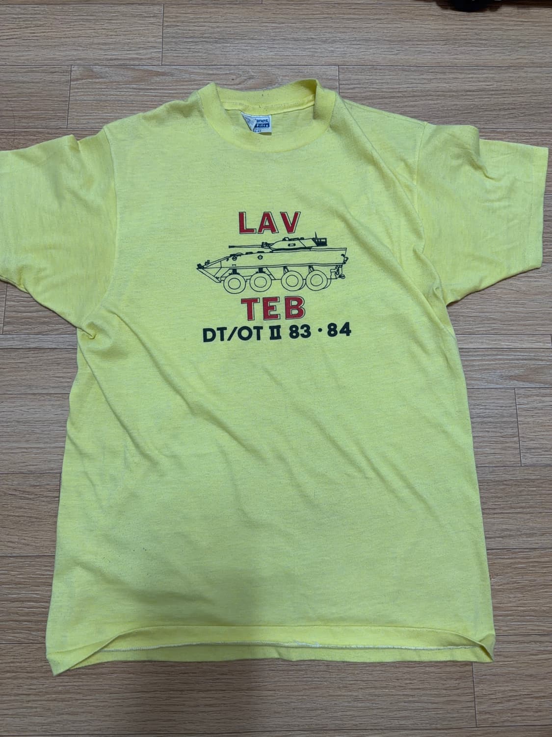 Hanes 빈티지 티셔츠. Made in USA 상품이미지2