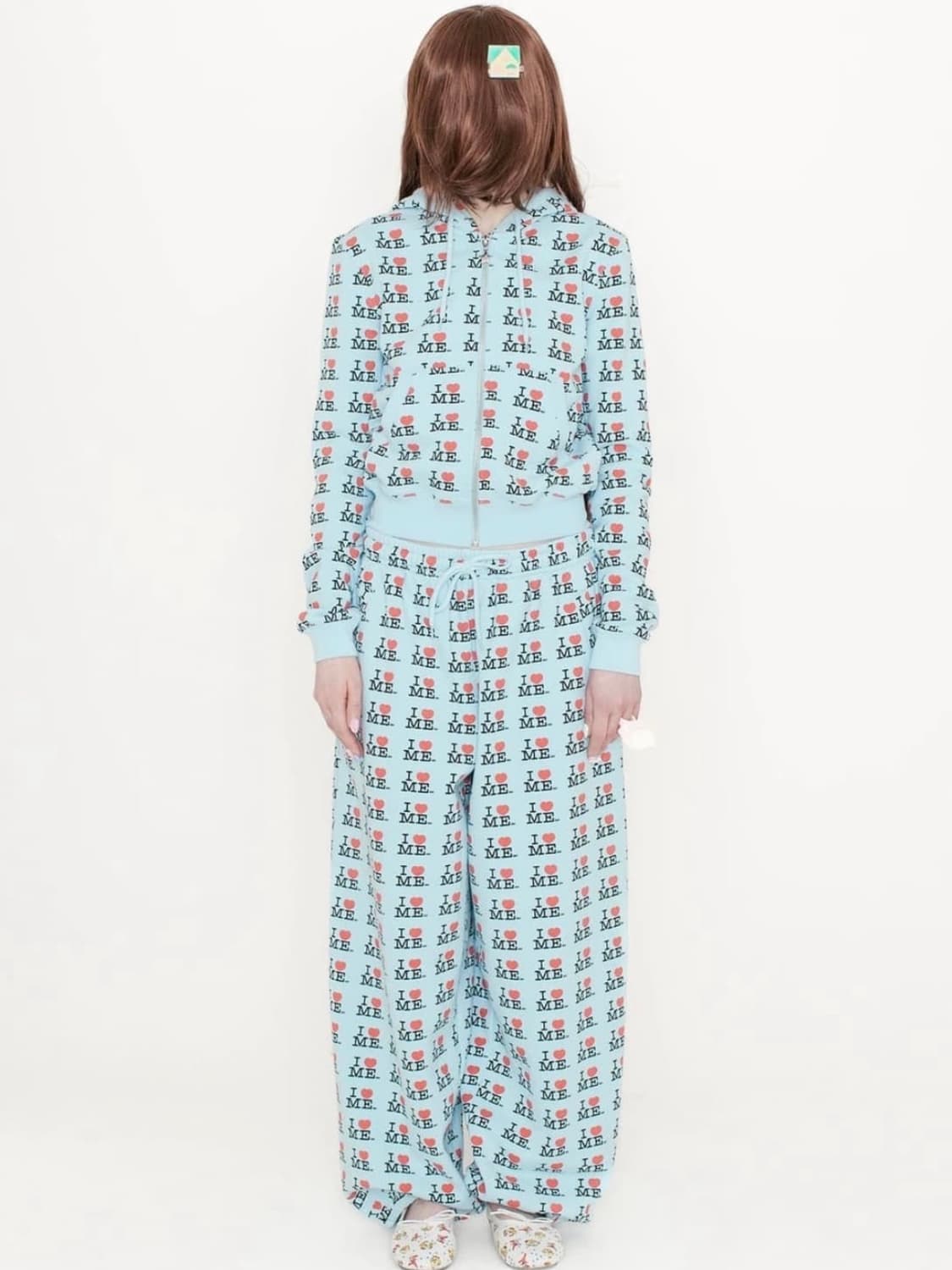 애슐리윌리엄스 아이하트미 블루 후드집업 상품이미지1