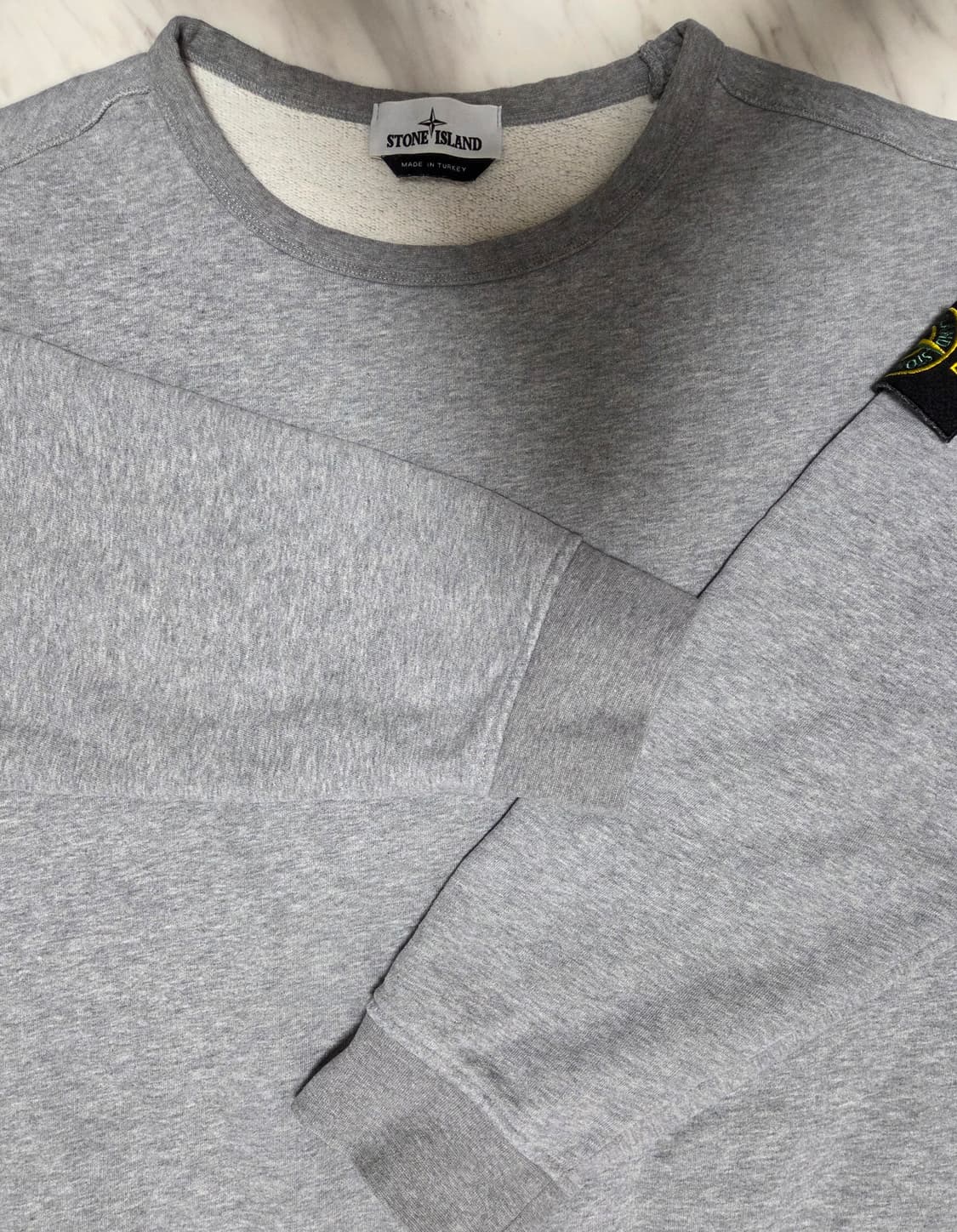 스톤아일랜드 그레이 맨투맨 상품이미지3