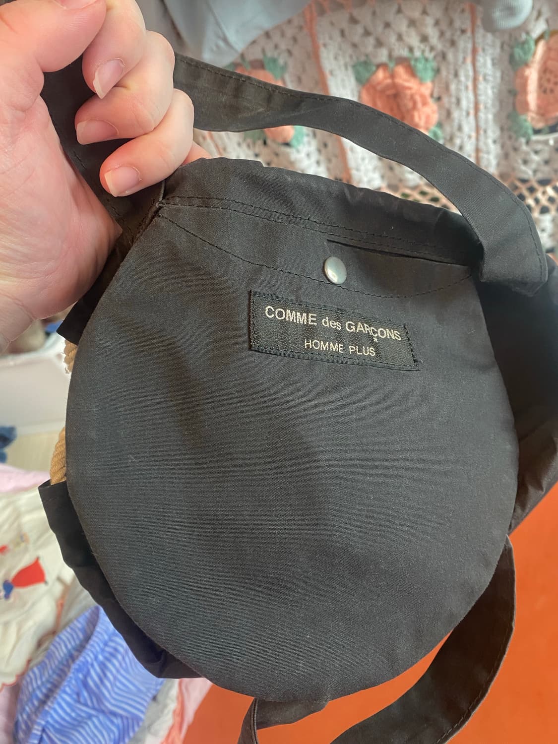 꼼데가르송 옴므플러스 타원형 에코백 상품이미지4