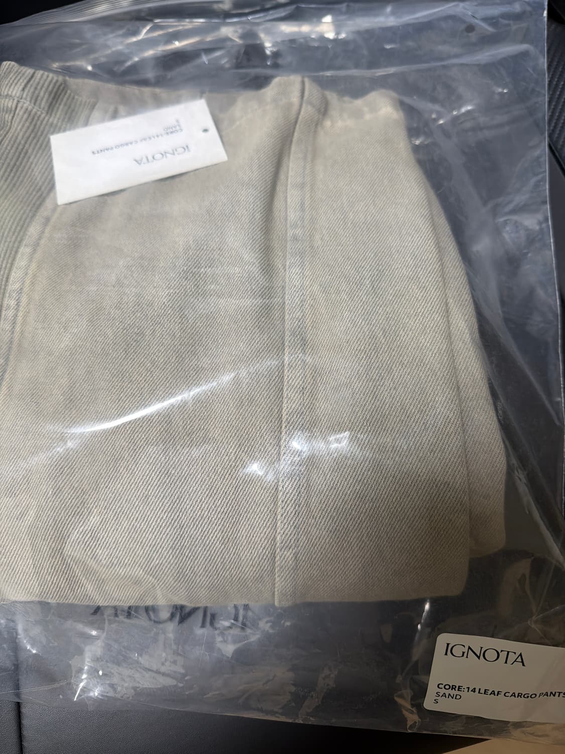 판매)이그노타 14 리프 카고 팬츠 S 상품이미지3