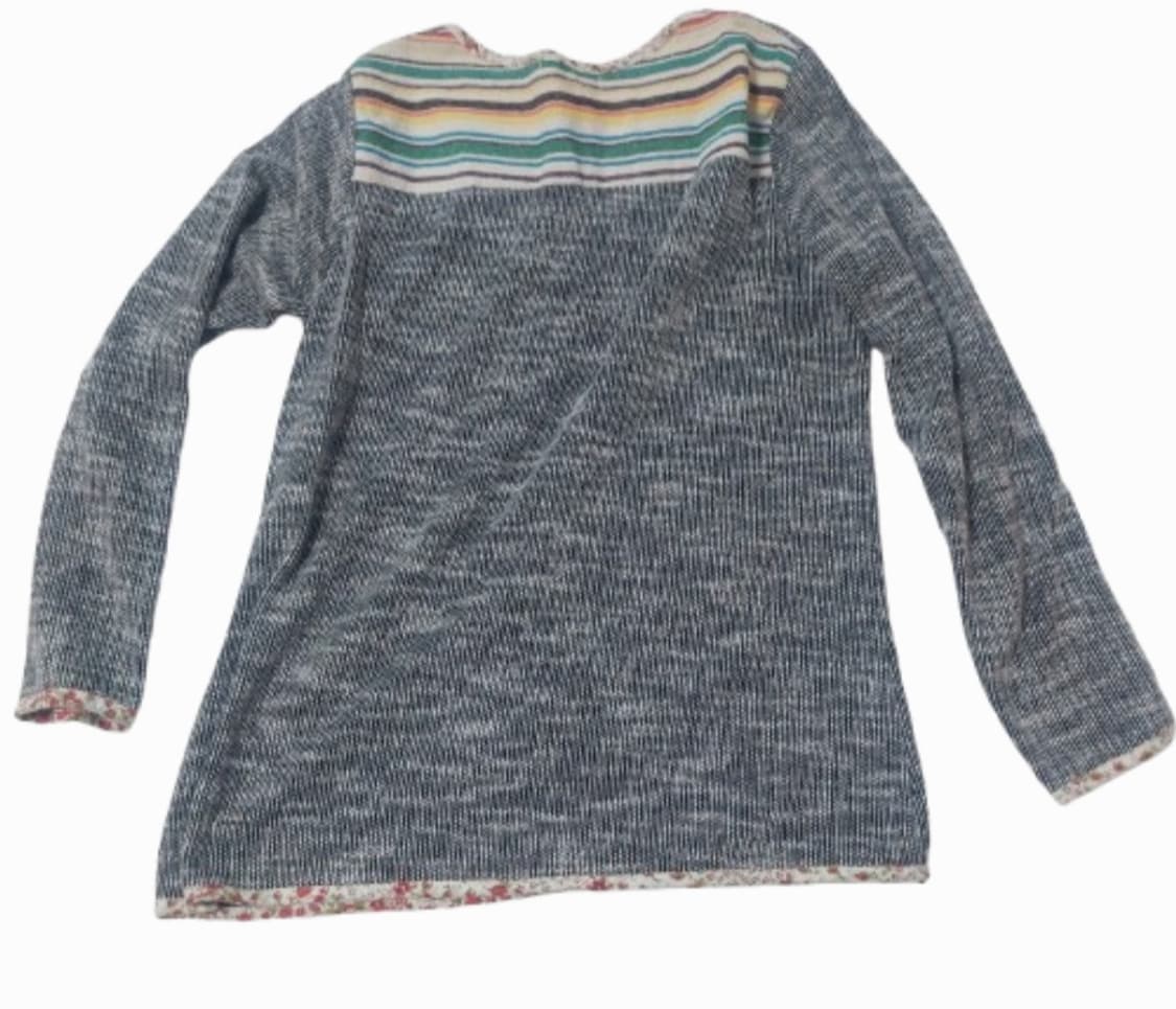 일본빈티지 모리걸 패치 자수 롱슬리브 상품이미지2