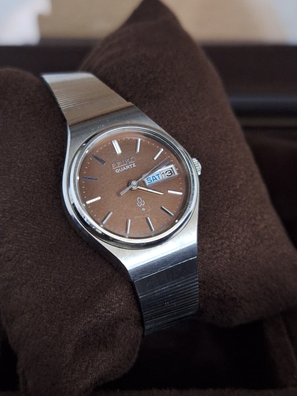 세이코 데이데이트 쿼츠 시계 판매합니다 상품이미지3