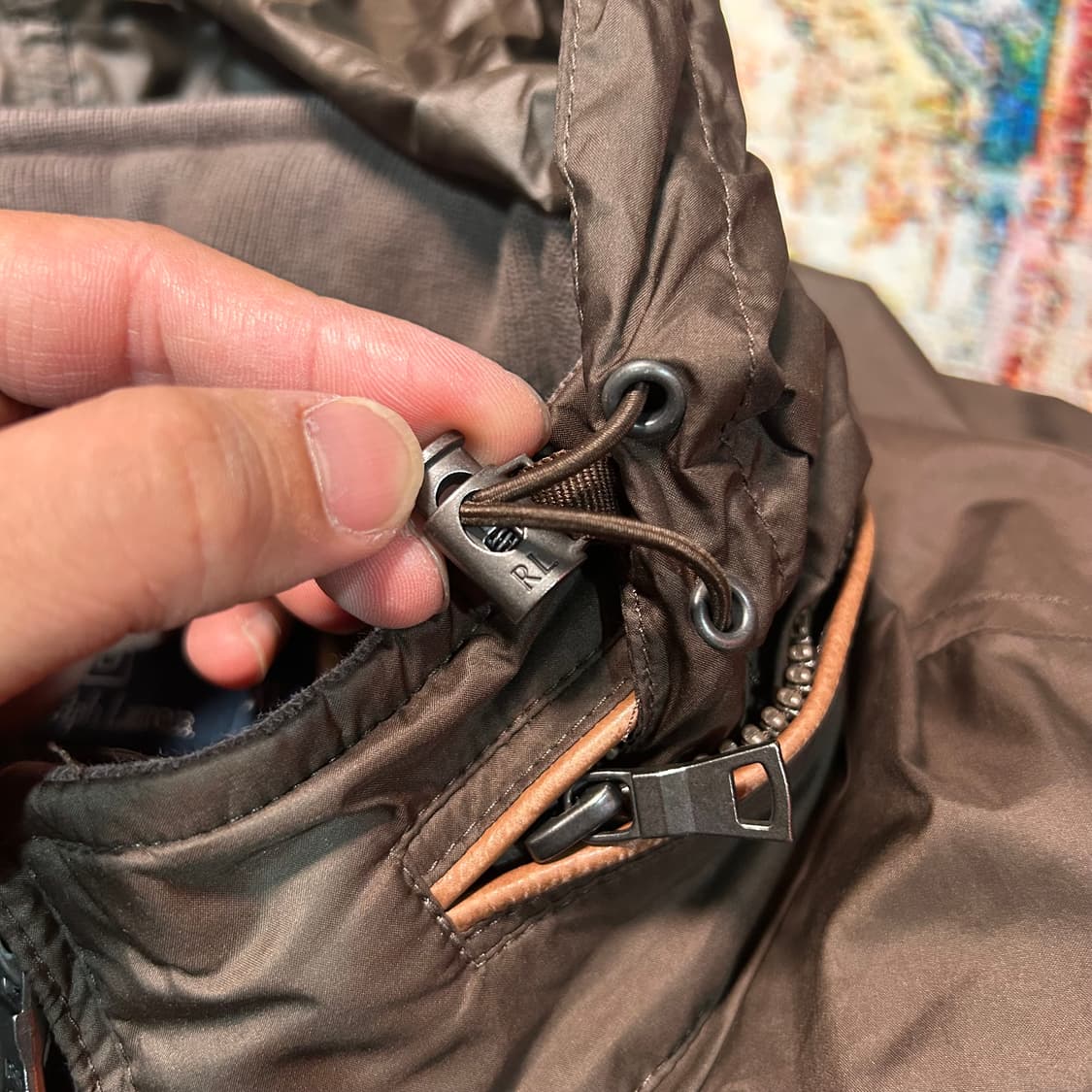 [XL] 폴로 랄프로렌 스몰포니 브라운 경량 자켓 상품이미지9