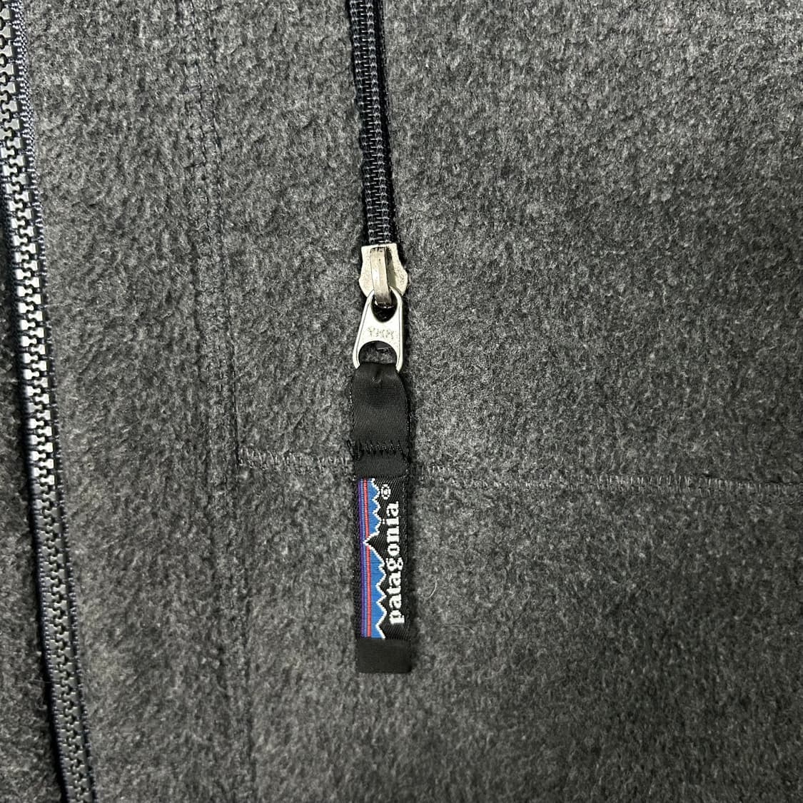 (S) 90s 파타고니아 회색 플리스 집업 상품이미지5