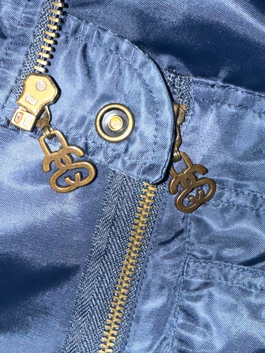 Stussy 스투시 재팬 우먼라인 패치 항공점퍼 / MA-1 상품이미지3