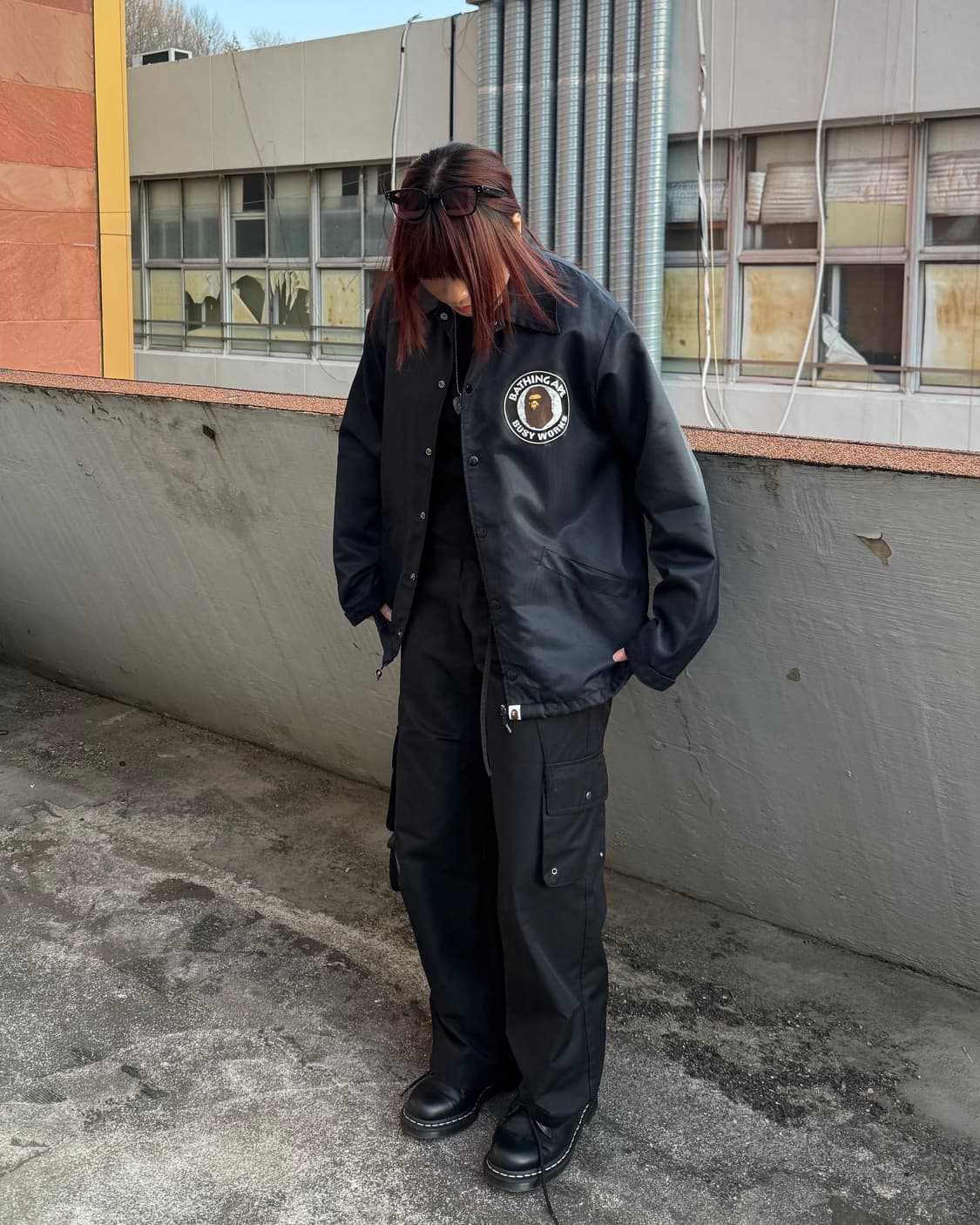 90s 베이프 코치자켓 상품이미지1