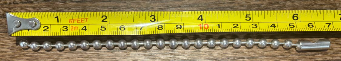 피스마이너스원 실버 볼 팔찌 상품이미지6