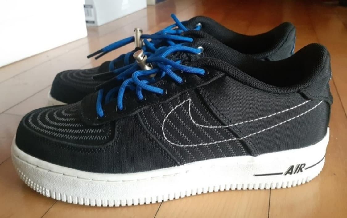 에어포스 로우 LV8 3 GS 블랙 앤트러사이트 235 상품이미지1