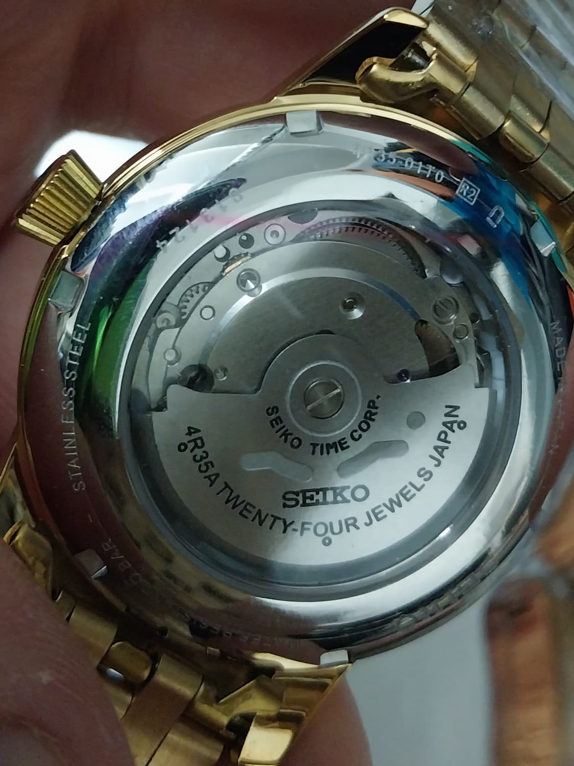 (새상품) 세이코 Presage 칵테일 금장 쥬빌레 상품이미지6