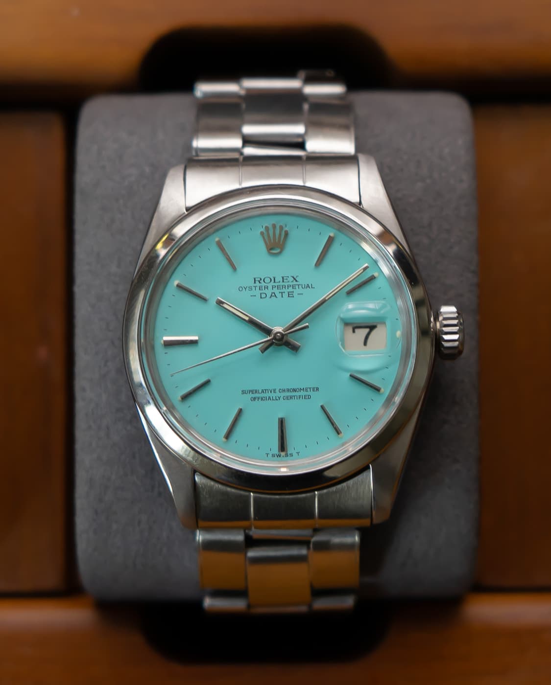 롤렉스 오이스터 퍼페츄얼 티파니블루 1500 빈티지 시계 상품이미지1