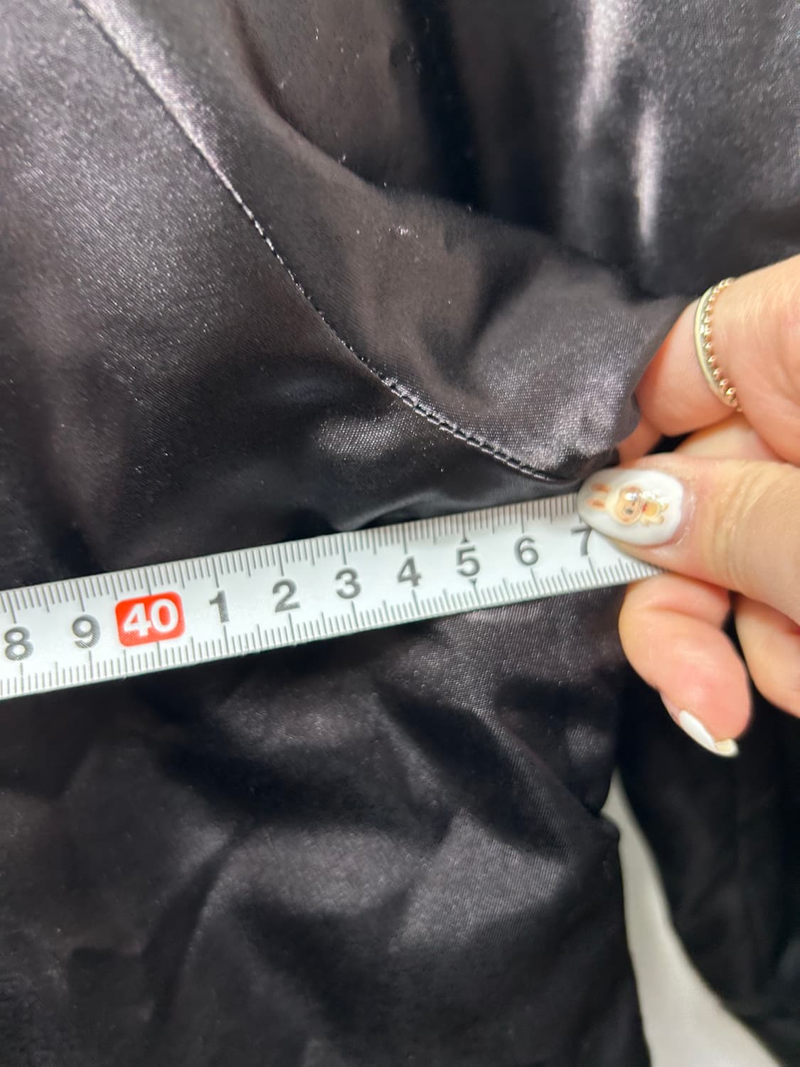 아디다스 딥브라운 새틴 봄버자켓 S 여성  상품이미지5