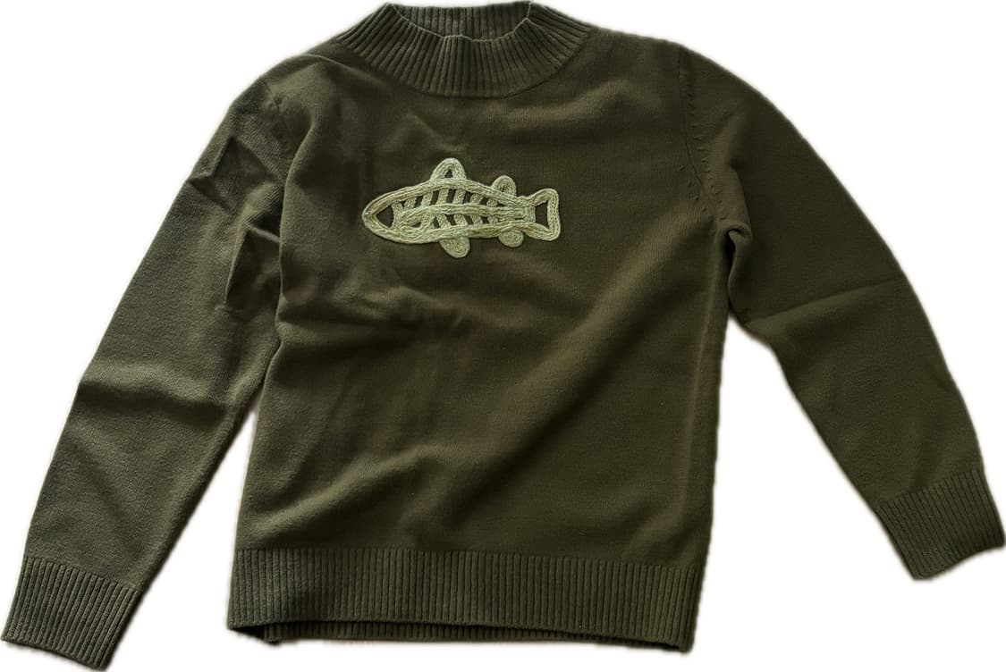Shirter Olive knit 상품이미지1