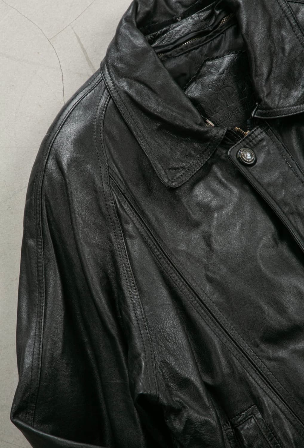 리얼 레더 봄버 자켓 상품이미지3