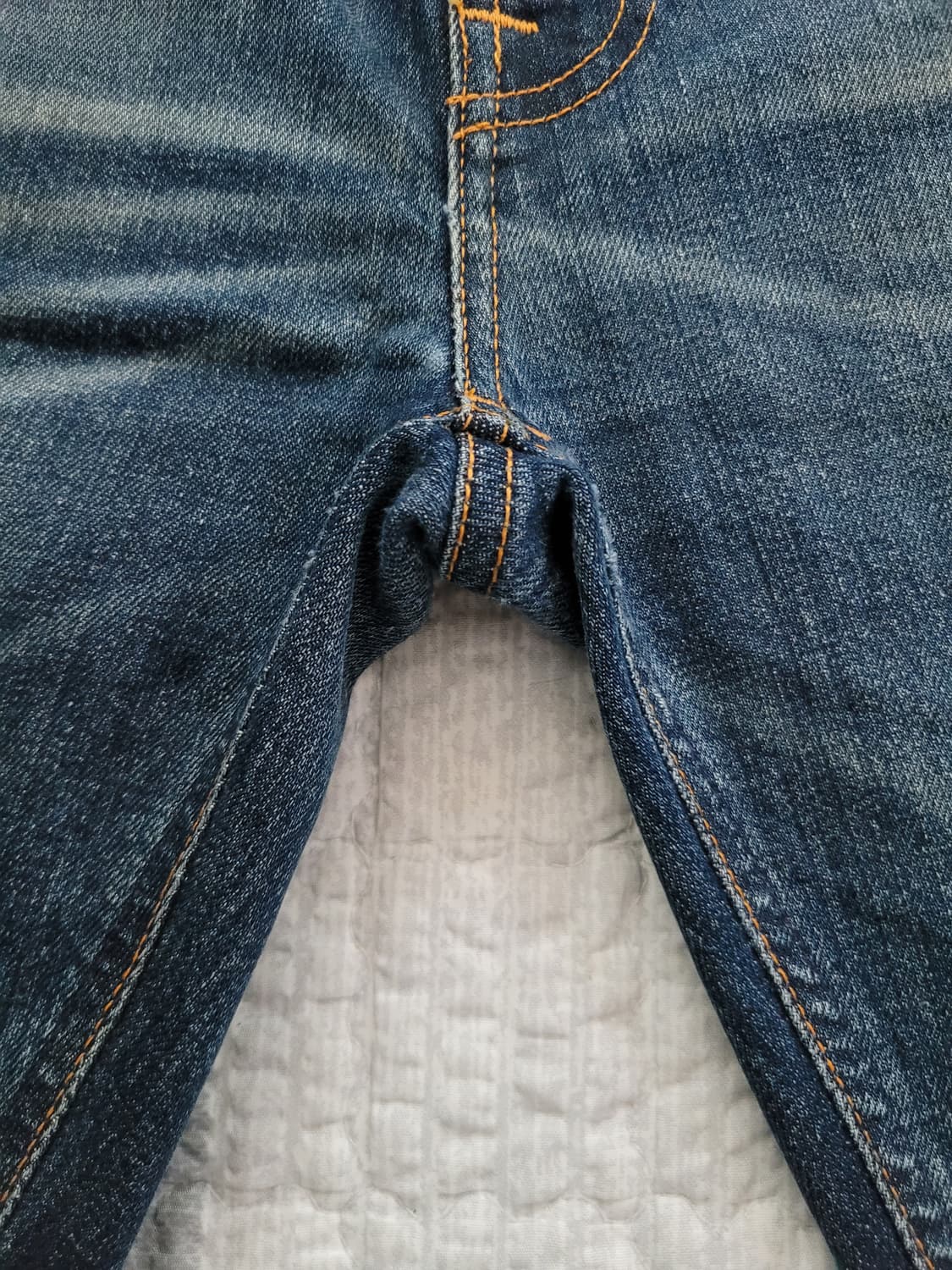 누디진 nudiejean 씬핀 매드 레플리카 데미지리페어 스판슬림진 32 상품이미지9