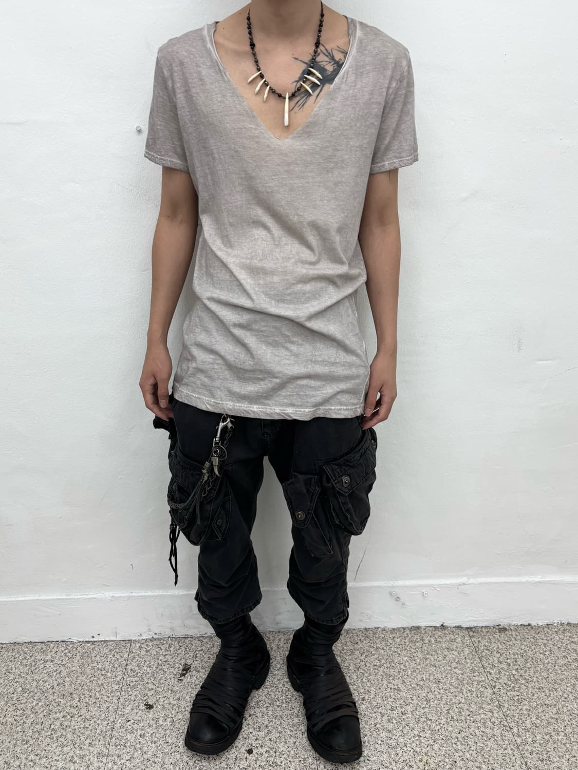 If Six Was Nine Embroidered Tribal Cross 상품이미지3