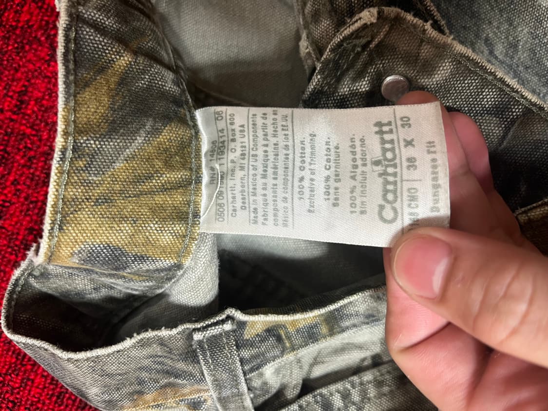 00s carhartt realtree pants 36x30 상품이미지3