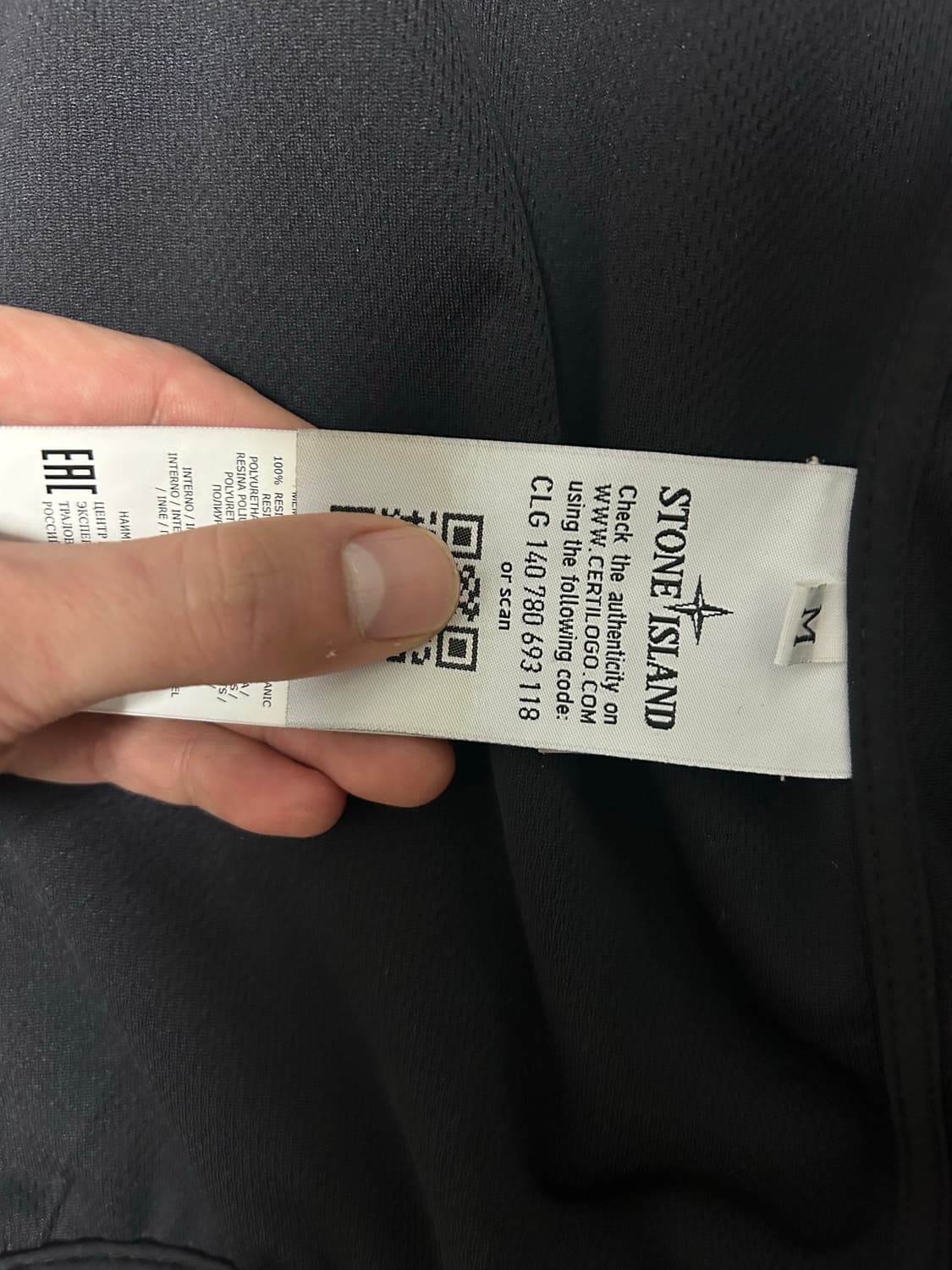 21ss 스톤아일랜드 소프트쉘 M 블랙 상품이미지7