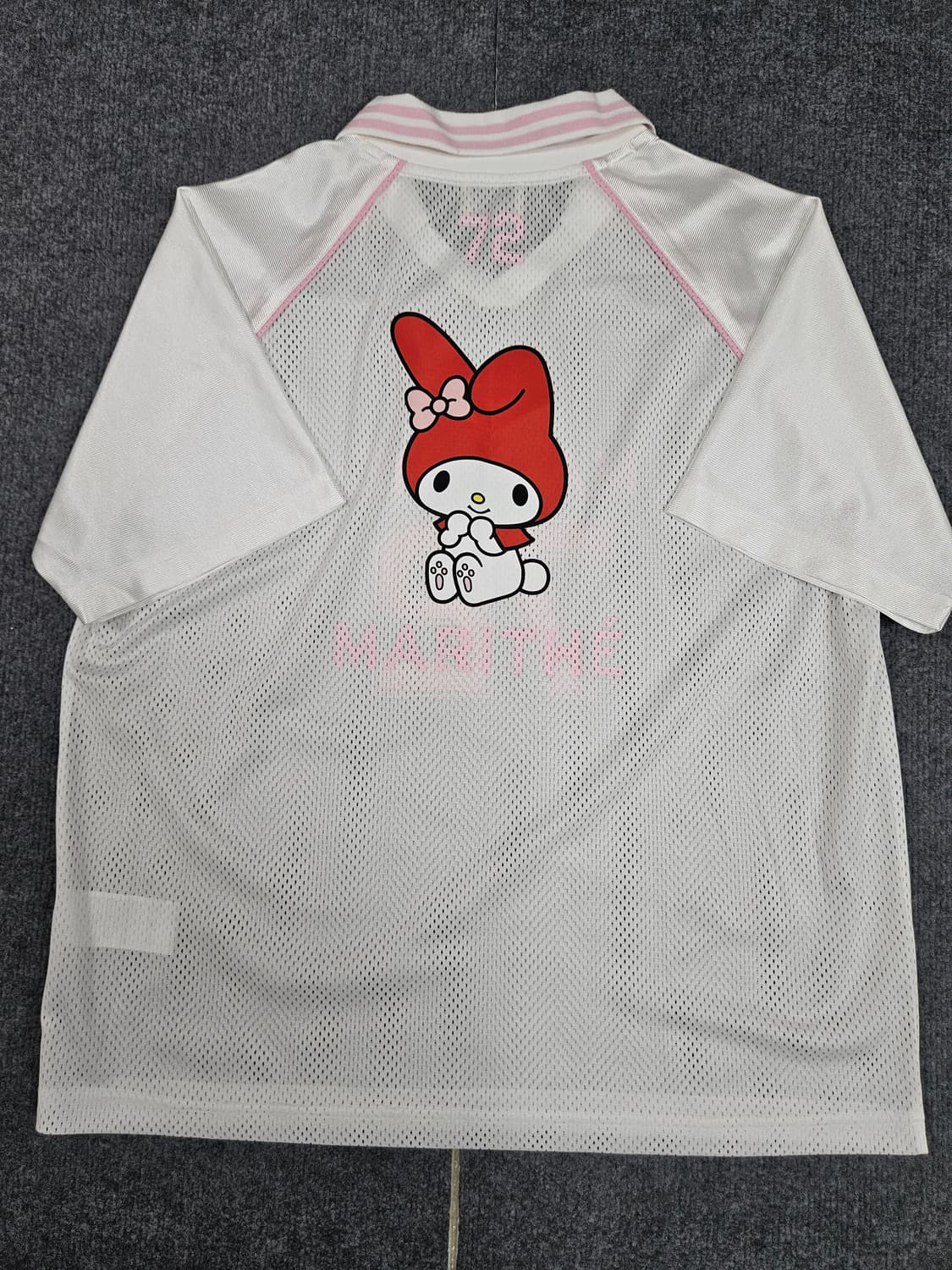 마리떼 프랑소와 X 마이멜로디 콜라보 반팔 져지 급처 상품이미지3