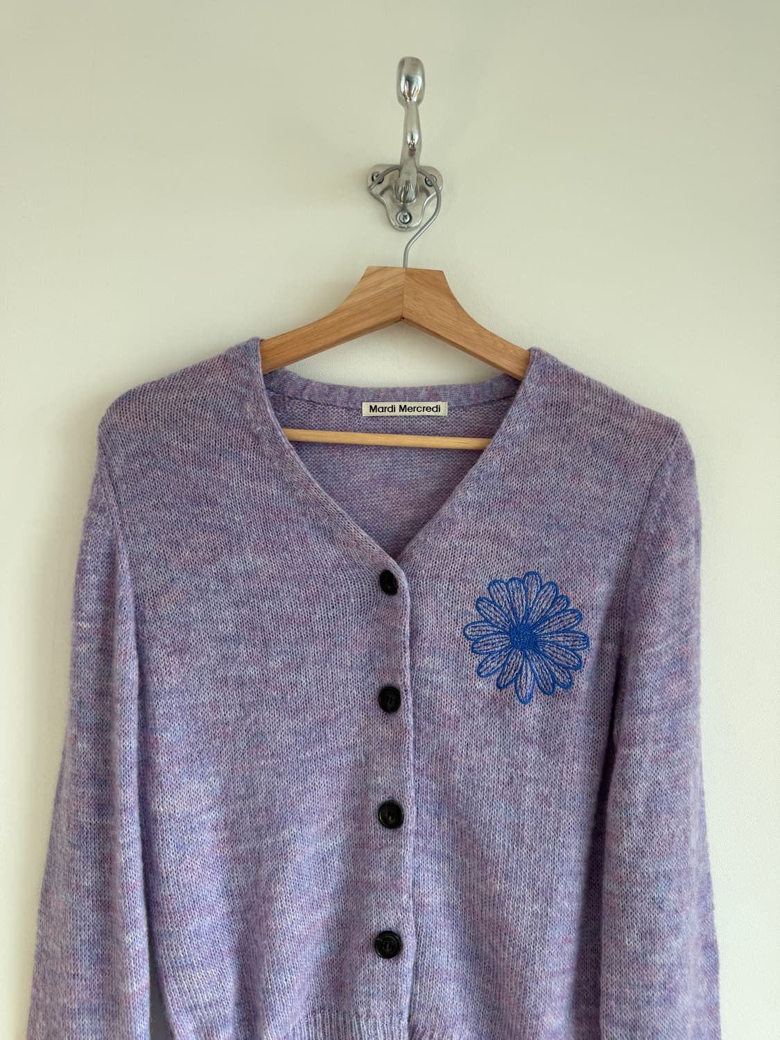 마르디메크르디(MARDI MERCREDI) 울&모헤어 블렌드 가디건 상품이미지2